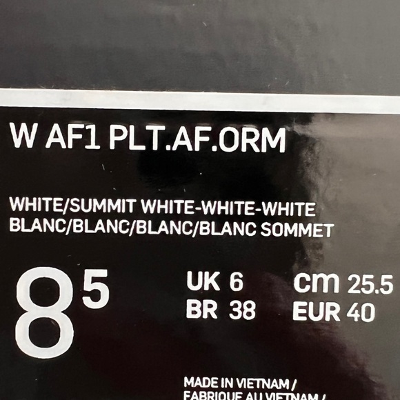 NWT Nike Air Force 1 PLT.AF.ORM Women’s Shoes - Picture 10 of 10